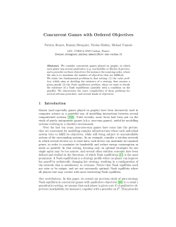 Concurrent Games with Ordered Objectives