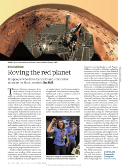Roving the red planet