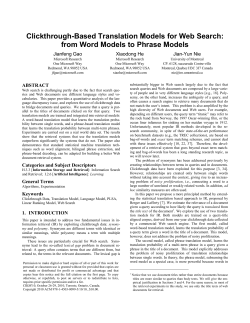 Proceedings Template - WORD