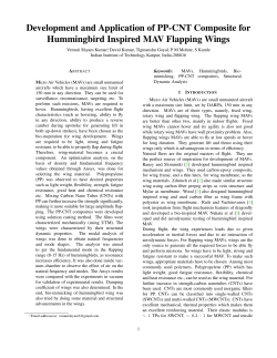 Development and Application of PP-CNT Composite