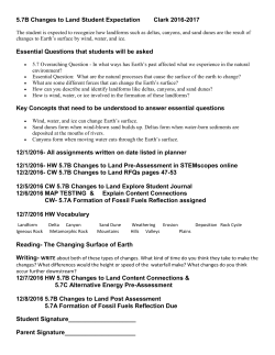 5.7B Changes to Land Student Expectation Clark 2016