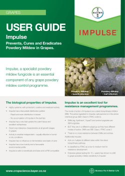 user guide - Bayer Crop Science New Zealand