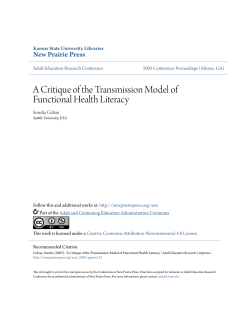 A Critique of the Transmission Model of
