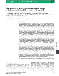 Characteristics of tectonomagmatic earthquake swarms at the