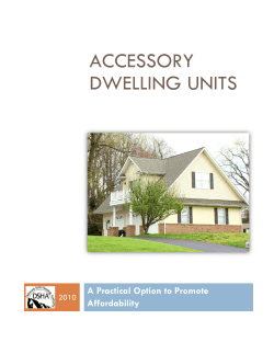Accessory Dwelling Units - Delaware State Housing Authority