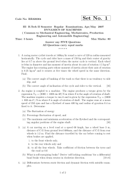 Set No. 1