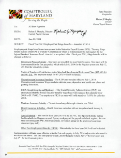 comptroller marylan d - Comptroller of Maryland