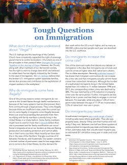 Tough Questions on Immigration