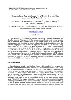 Structural and Magnetic Properties of Electrodeposited Iron