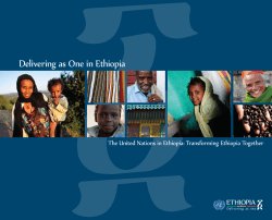 Delivering as One in Ethiopia