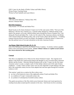 GWU Center for the Study of Public Culture and Public History