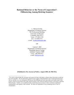 filibusters in the US Senate
