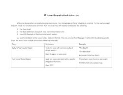 Unit 1 Vocab