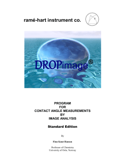 DROPimage program - Whiting School of Engineering