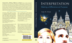 Making a Difference on Purpose