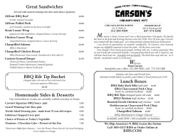 Great Sandwiches