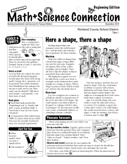 Here a shape, there a shape - Richland County School District One