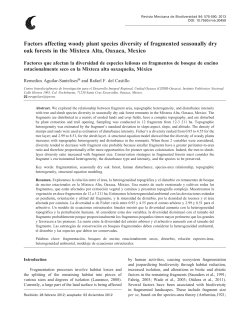 Factors affecting woody plant species diversity of fragmented