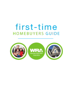 First-Time Home Buyers Guide Web Quality