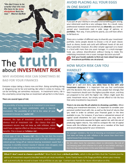 The truth about Investment Risk