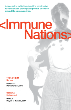 The exhibition program