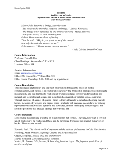 Marco Polo describes a bridge, stone by stone.