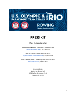 press kit - USRowing