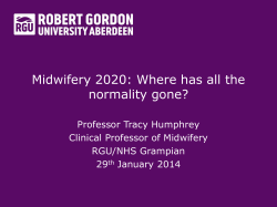 Midwifery 2020: Where has all the normality gone?