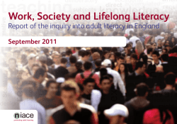 Adult Literacy