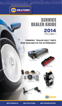 service dealer guide