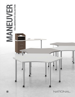 Maneuver Brochure - National Office Furniture