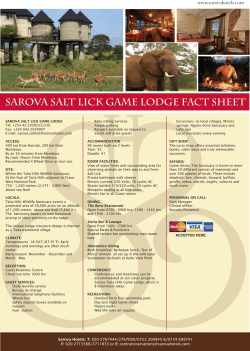 - Sarova Hotels