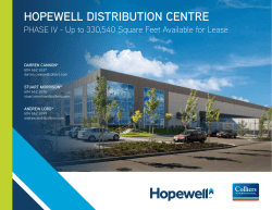 hopewell distribution centre