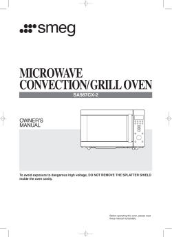 microwave convection/grill oven