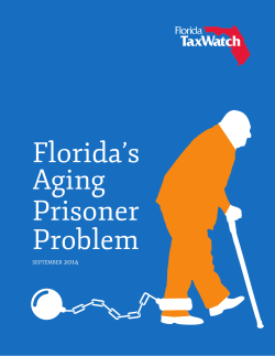 Florida`s Aging Prisoner Problem