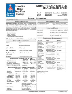 armorseal&reg; 650 sln