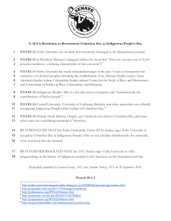 S. 14-9 A Resolution to Reconstitute Columbus