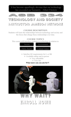 It has become appallingly obvious that our technology has