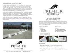 20 x 60 meter - Premier Equestrian Dressage Arenas