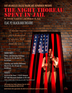 the Night Thoreau Spent in Jail