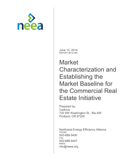 Market Characterization - Northwest Energy Efficiency Alliance