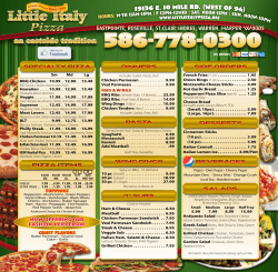 Little Italy Pizza