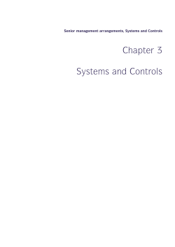 Chapter 3 Systems and Controls