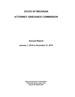 Annual Report - Attorney Grievance Commission