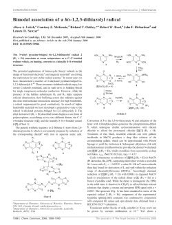 Bimodal association of a bis-1,2,3-dithiazolyl radical