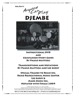 Anyone Can Play Djembe