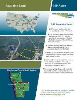 Neola I-80 Associates - 100 Acres