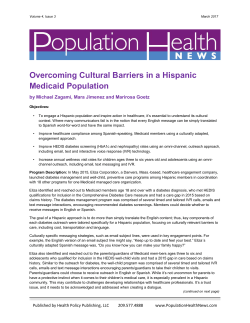 Overcoming Cultural Barriers in a Hispanic