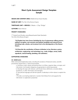 Short-Cycle Assessment