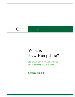 Crime and Corrections - New Hampshire Center for Public Policy